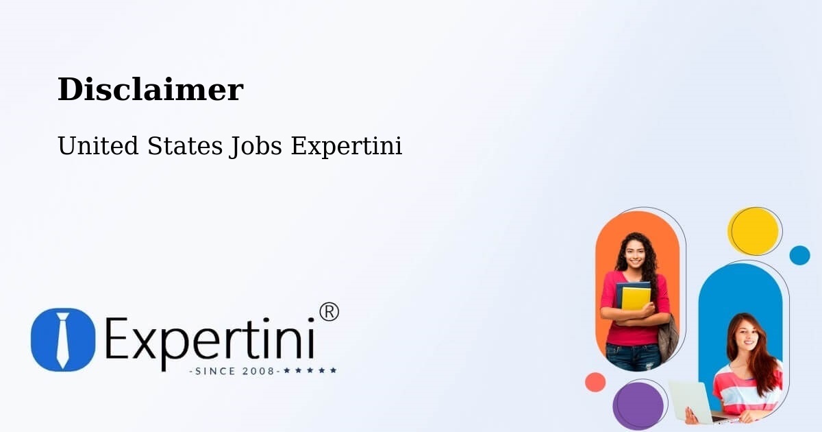 Disclaimer – West Orange - United States Jobs Expertini