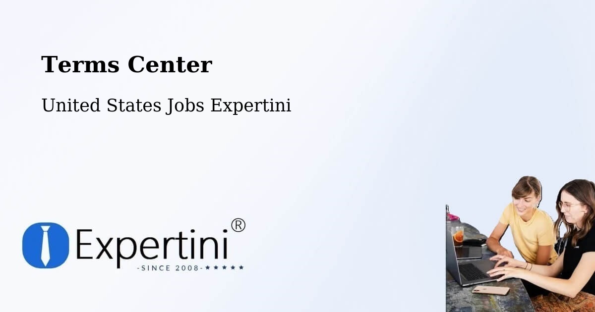 Terms of Service – West Orange - United States Jobs Expertini